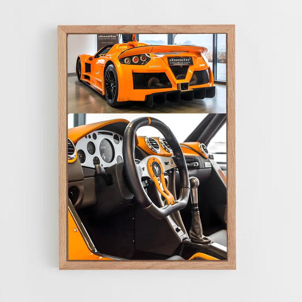 Poster McLaren Dreamscape – affiche Gumpert (vue 4)