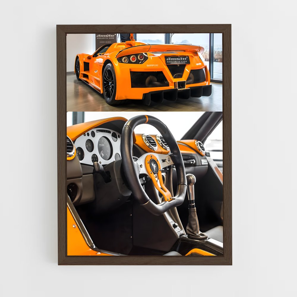Poster McLaren Dreamscape – affiche Gumpert (vue 5)