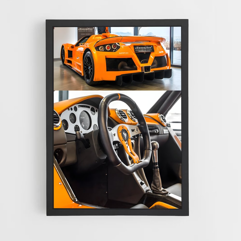 Poster McLaren Dreamscape – affiche Gumpert (vue 2)