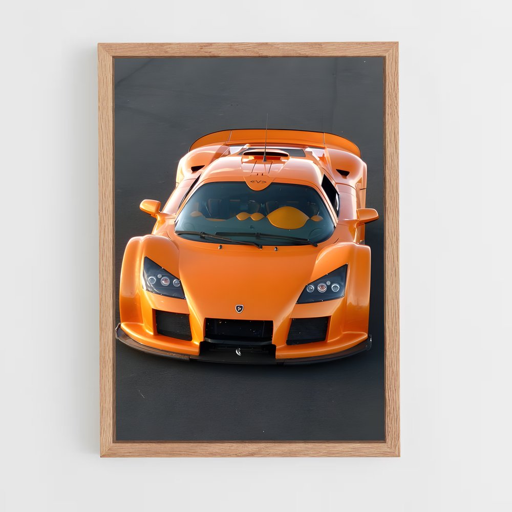 Poster Gumpert Orange (vue 4)
