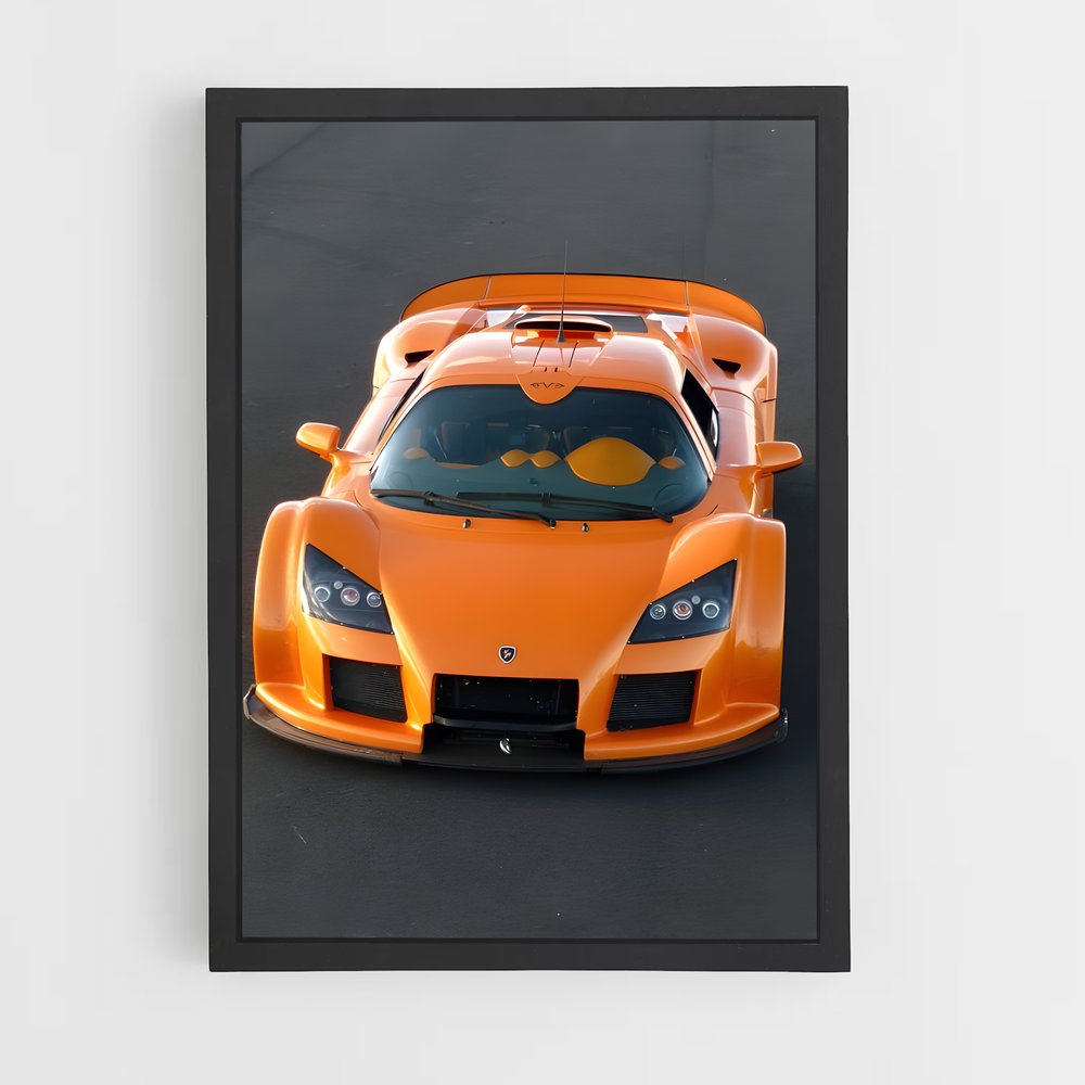 Poster Gumpert Orange (vue 2)