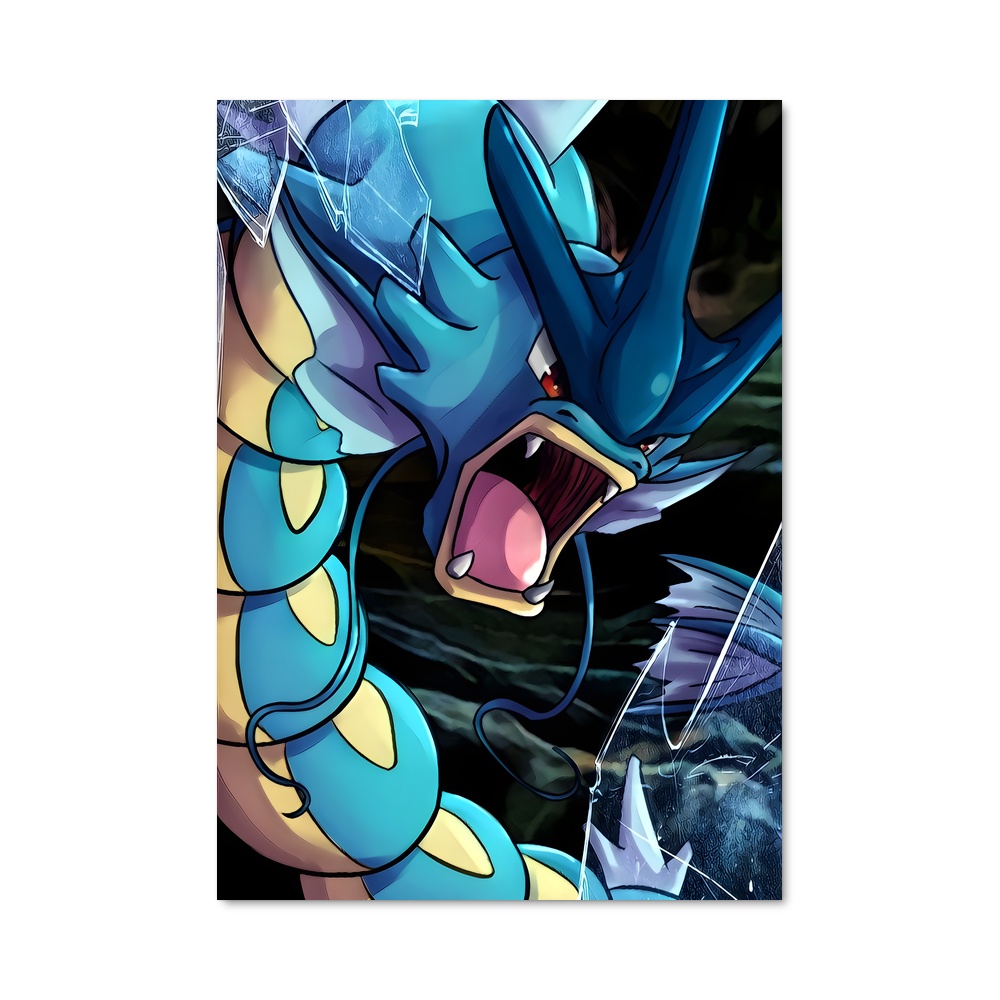 Poster Gyarados Légendaire – affiche Pokemon