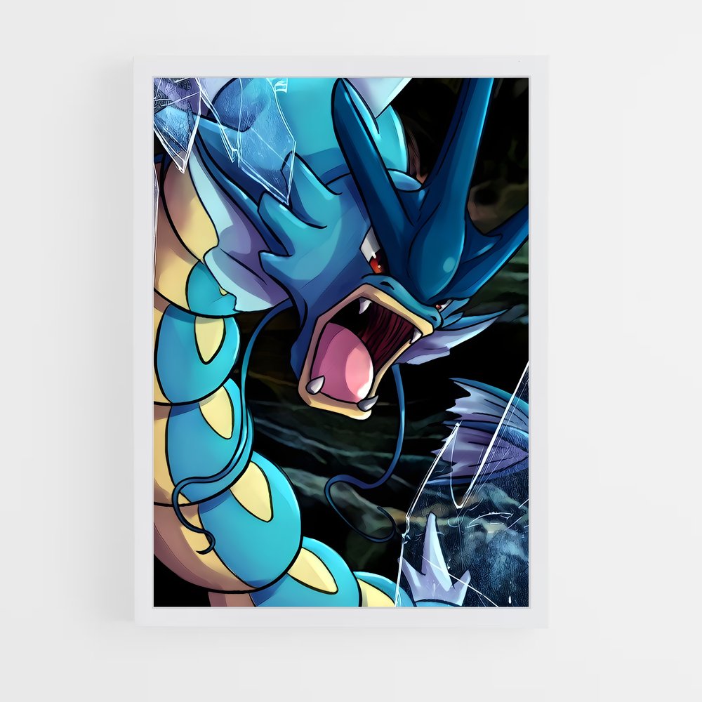 Poster Gyarados Légendaire – affiche Pokemon (vue 3)