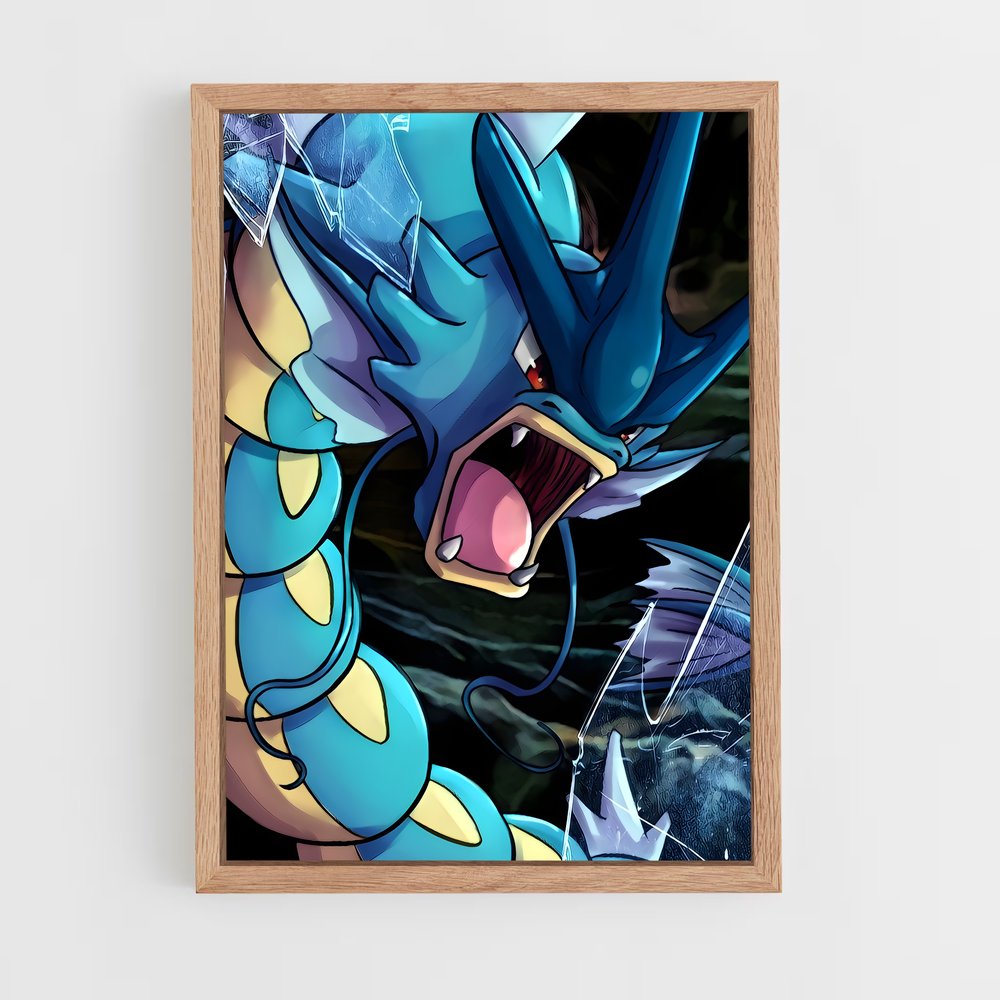 Poster Gyarados Légendaire – affiche Pokemon (vue 4)