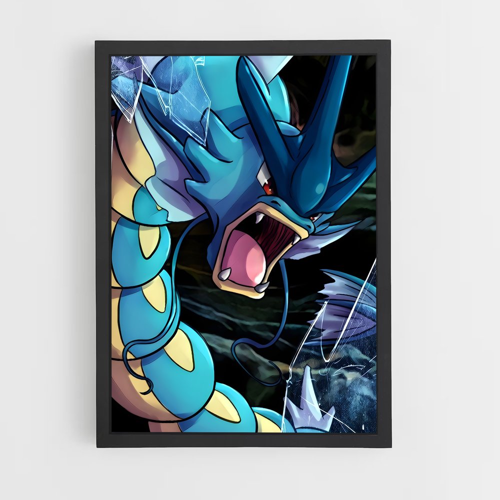 Poster Gyarados Légendaire – affiche Pokemon (vue 2)