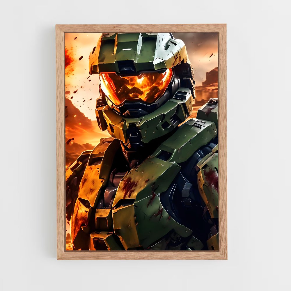 Poster Halo Infinite (vue 4)