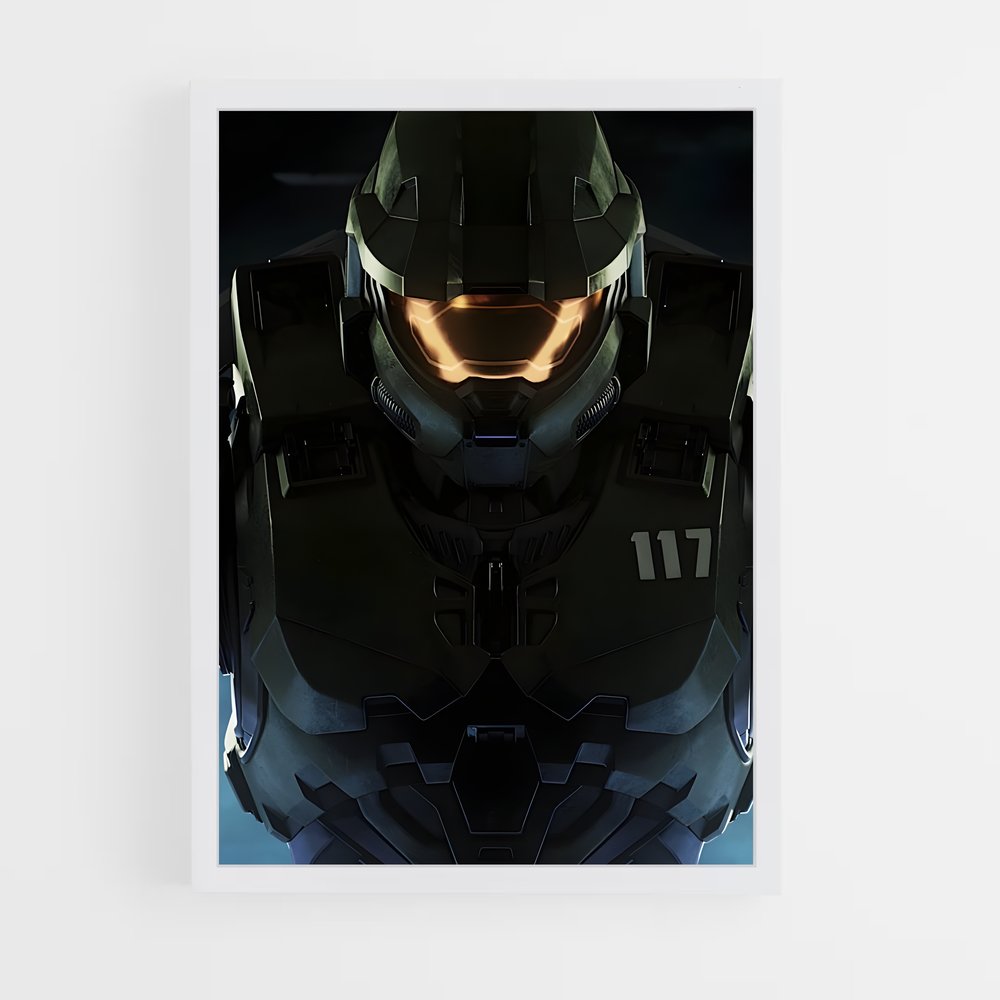 Poster Sentinel du Futur – affiche Halo (vue 3)