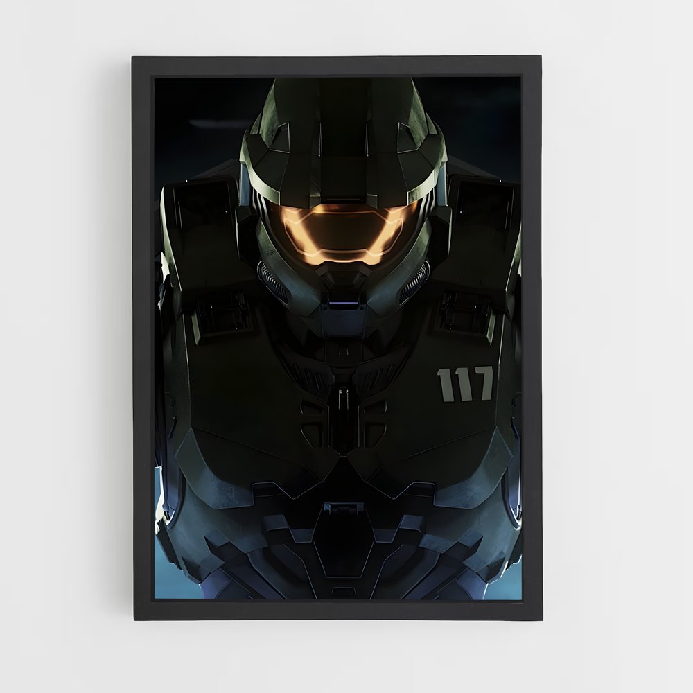 Poster Sentinel du Futur – affiche Halo (vue 2)