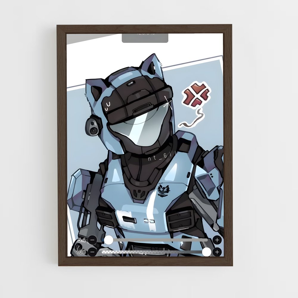 Poster Halo Hero (vue 5)