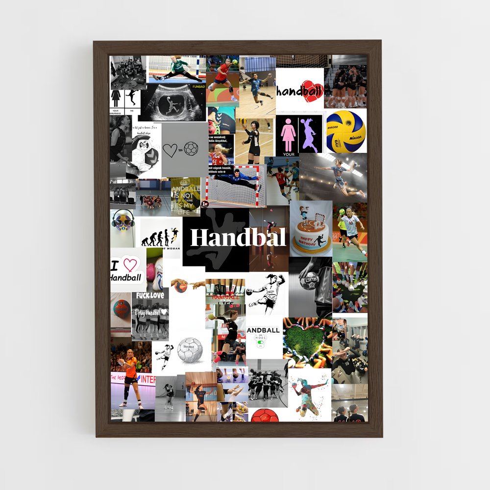 Poster Élan de Handball (vue 5)