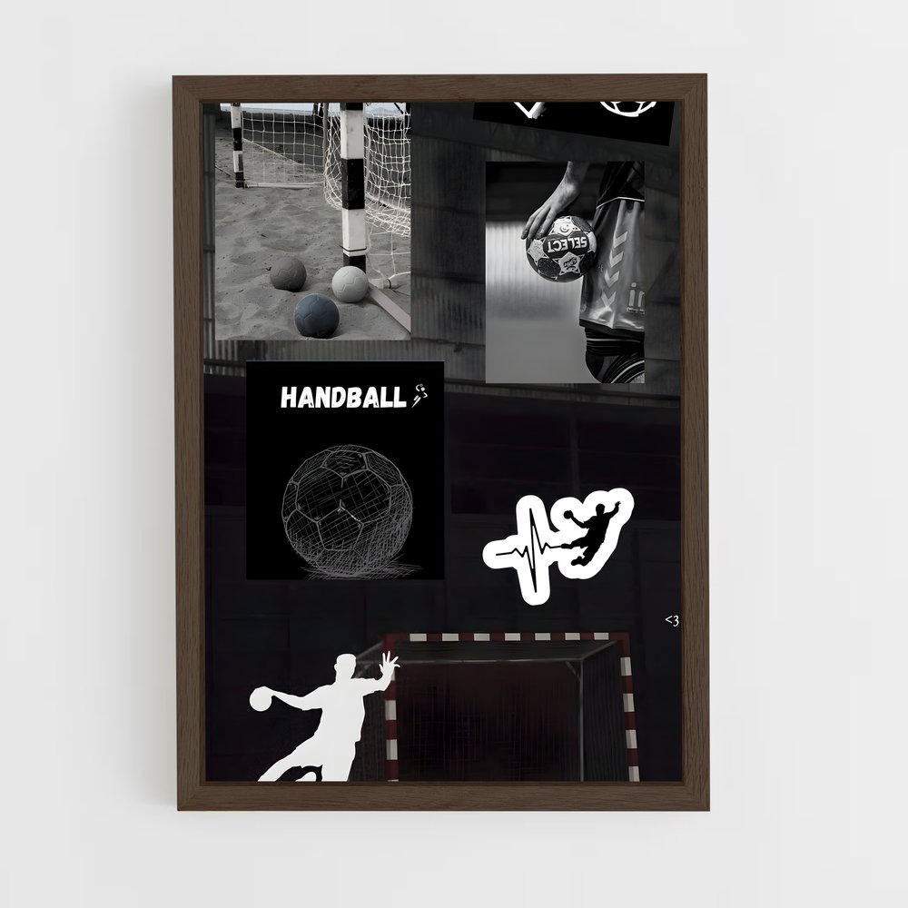 Poster Shadows of the Field – affiche Handball (vue 5)