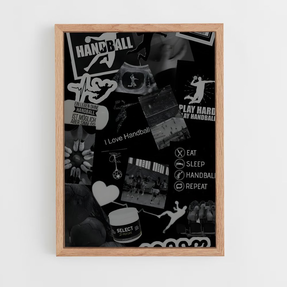 Poster Stickers de Handball (vue 4)
