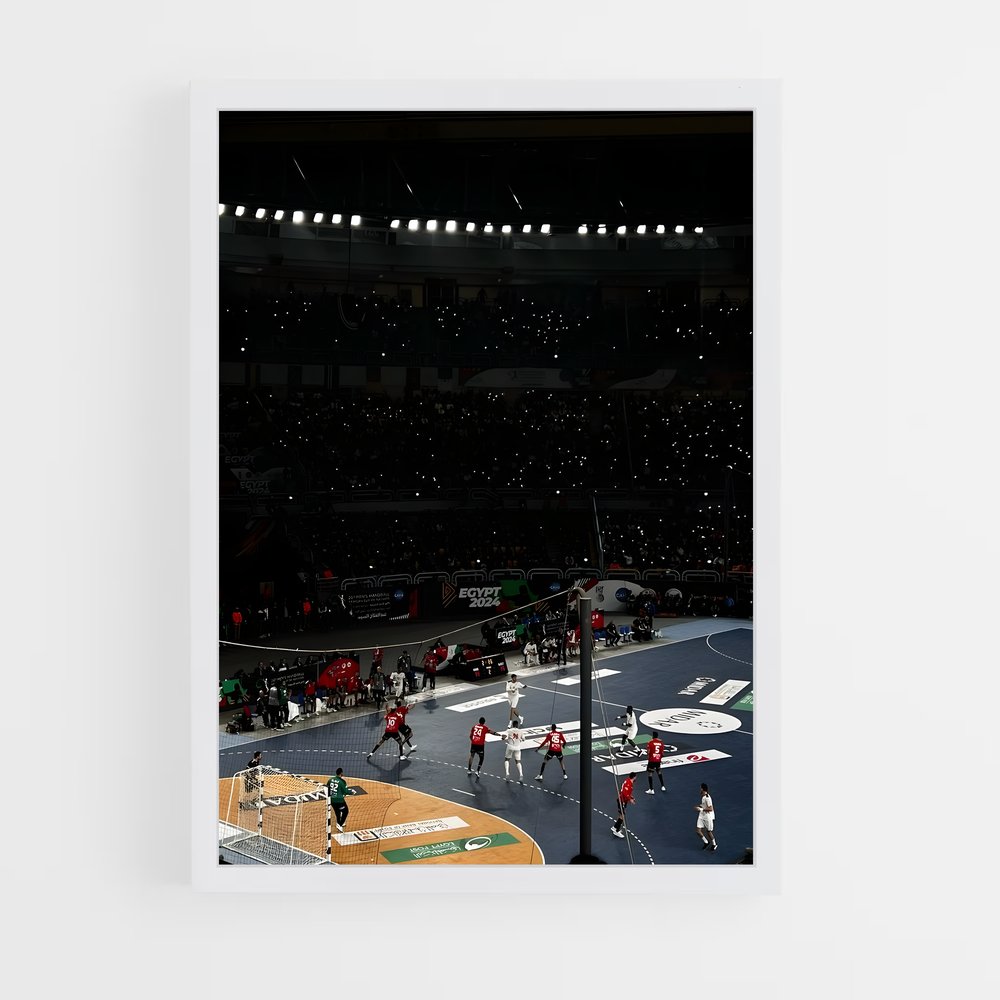 Poster Full Court Press – affiche Handball (vue 3)