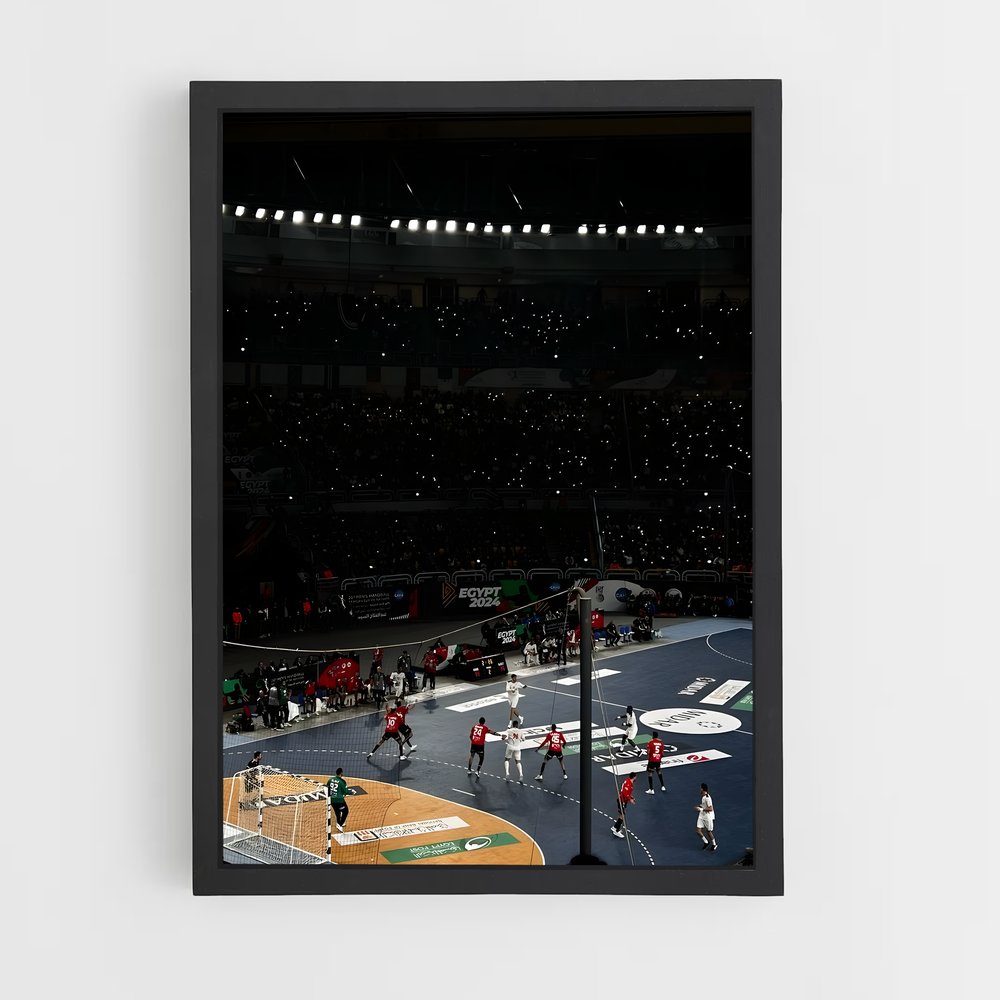 Poster Full Court Press – affiche Handball (vue 2)