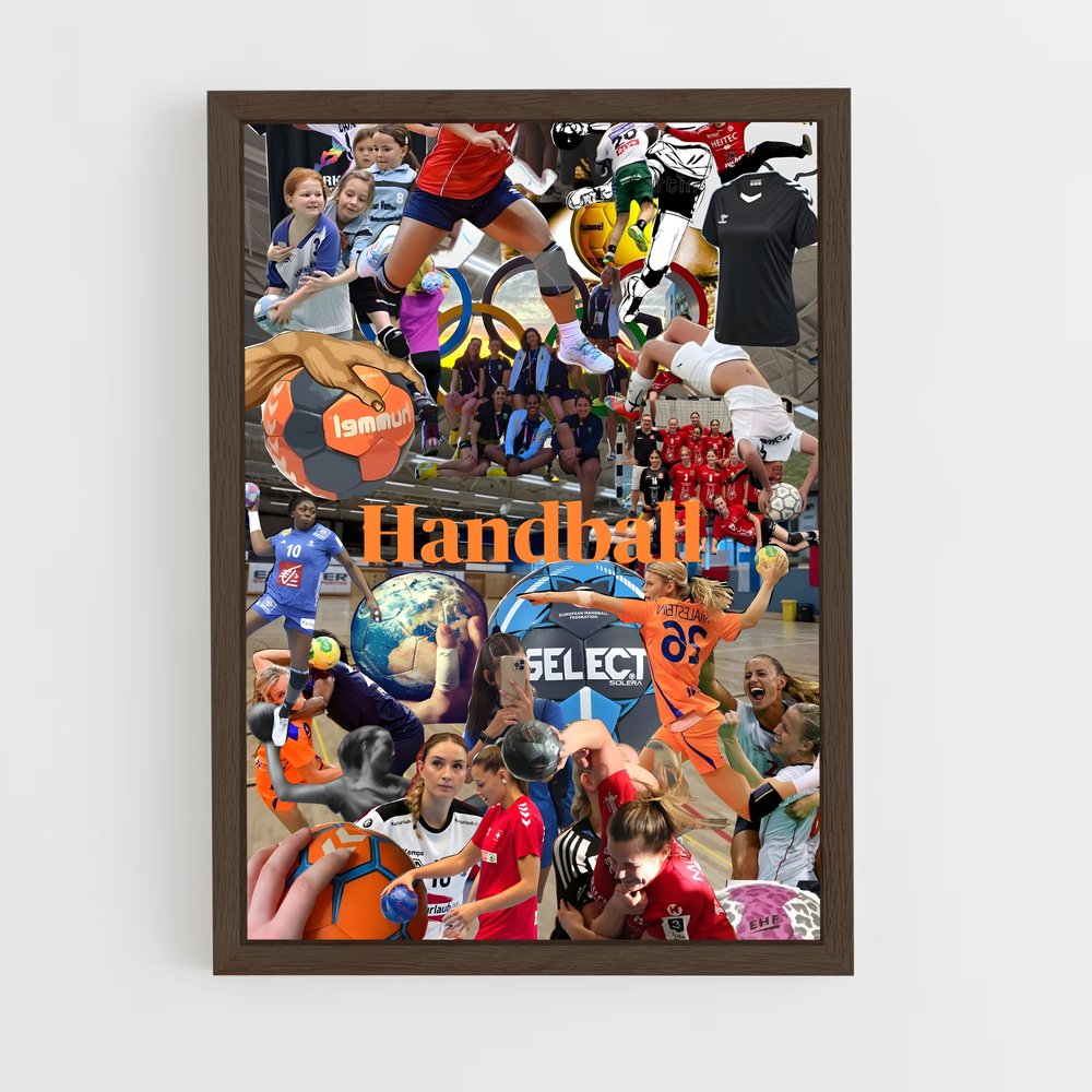 Poster Handball Sport (vue 5)
