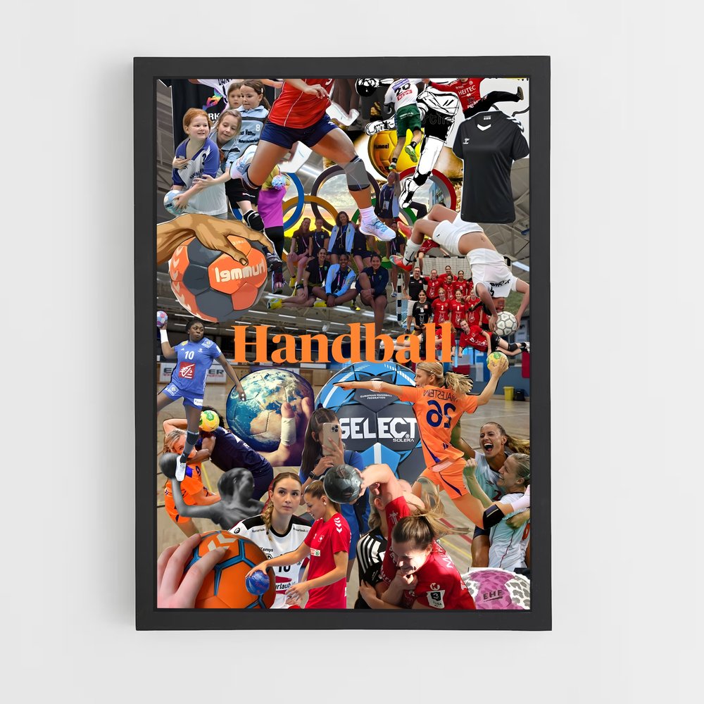 Poster Handball Sport (vue 2)