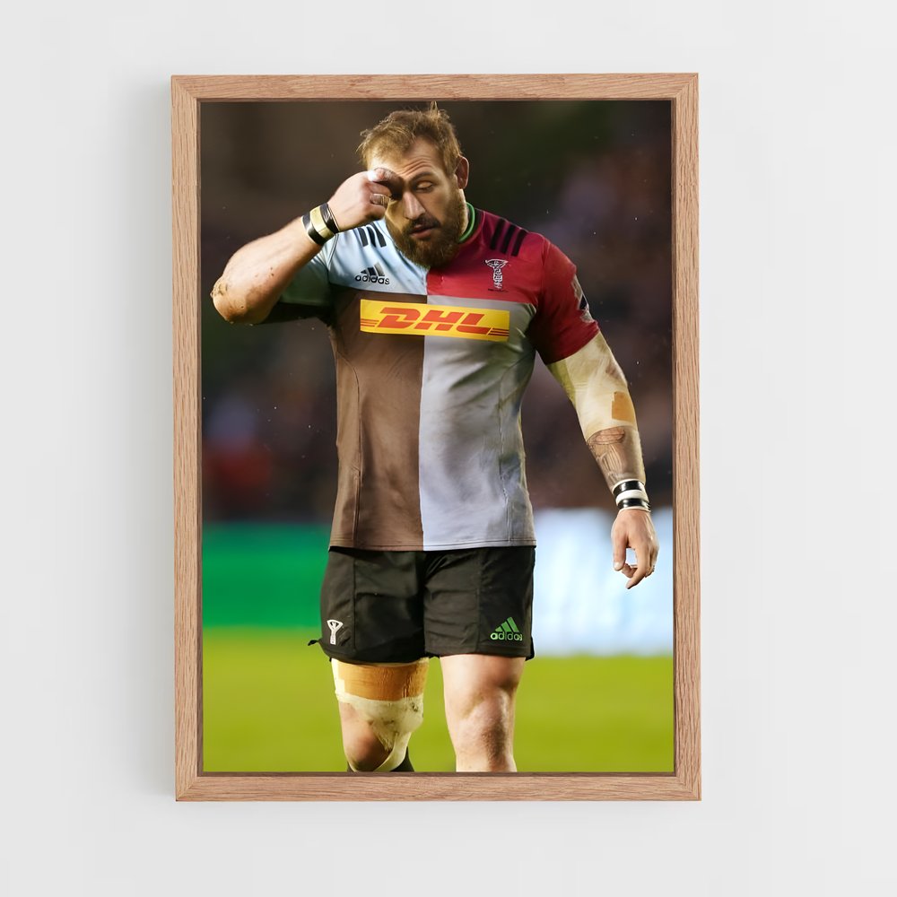 Poster Défaite Éphémère – affiche Rugby (vue 4)