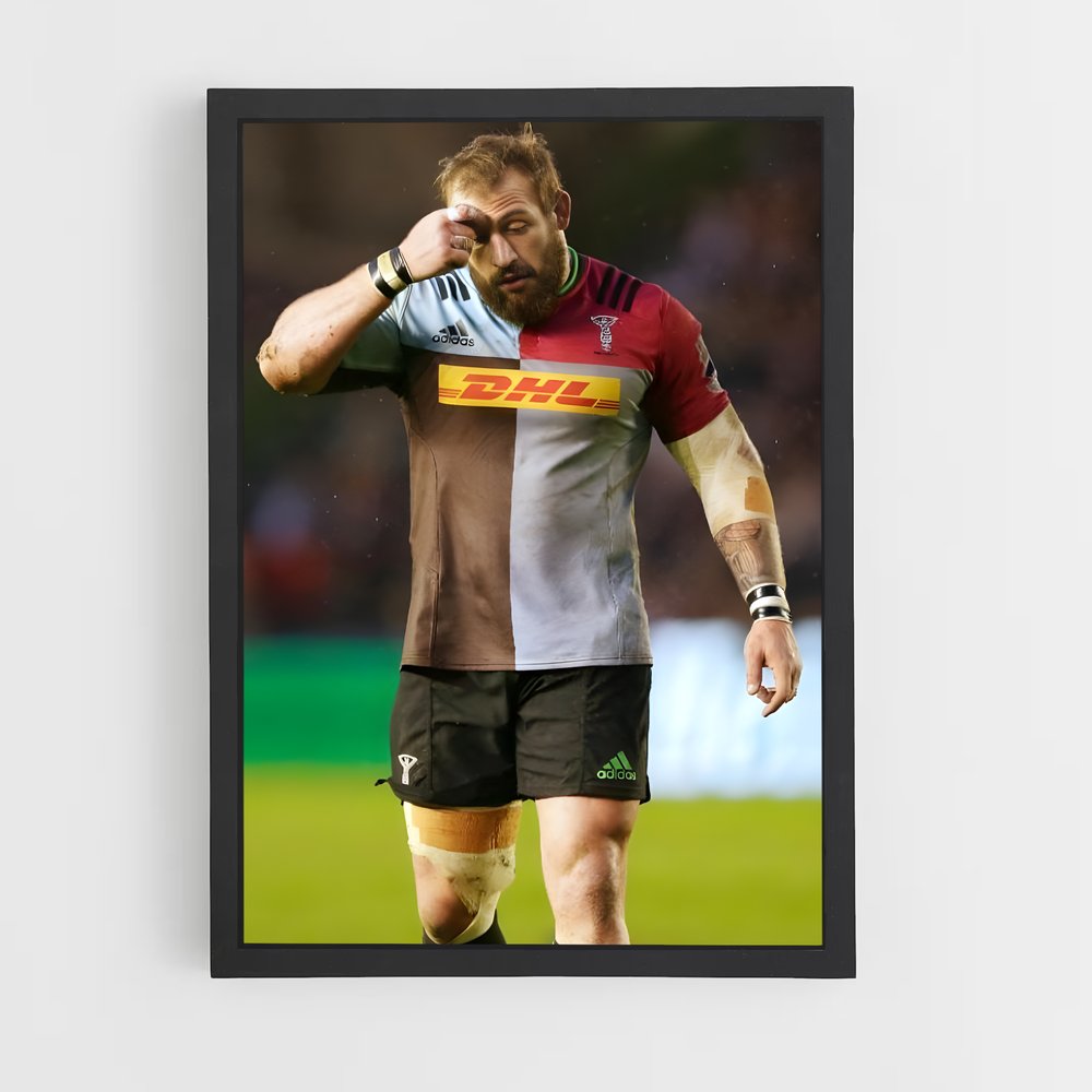 Poster Défaite Éphémère – affiche Rugby (vue 2)