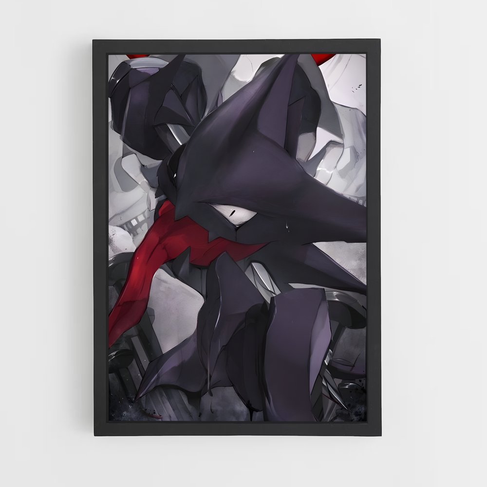 Poster Cœur Écarlate – affiche Pokemon (vue 2)