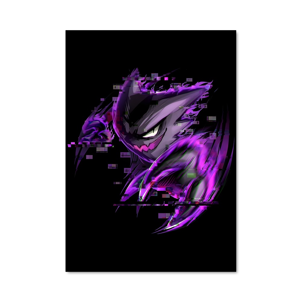 Poster Ombres Mystiques – affiche Pokemon