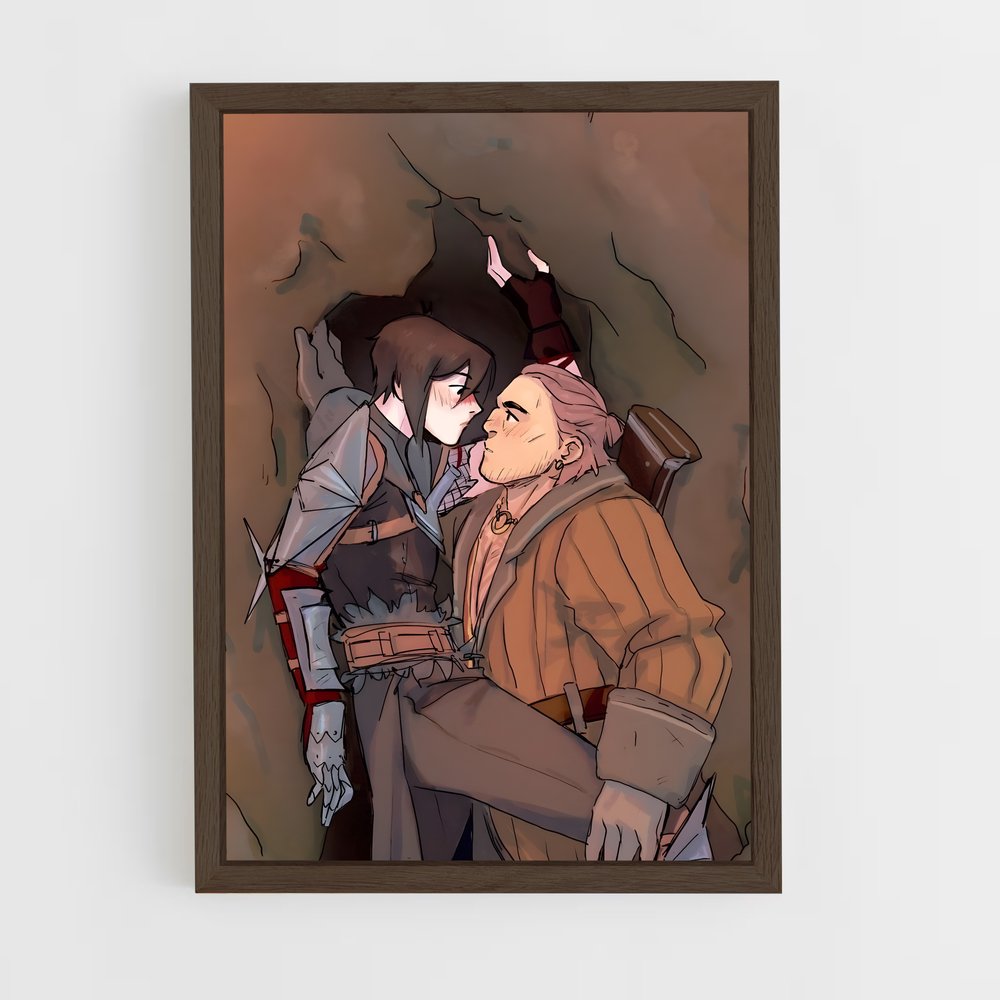 Poster Étreinte Cachée – affiche Dragon age (vue 5)