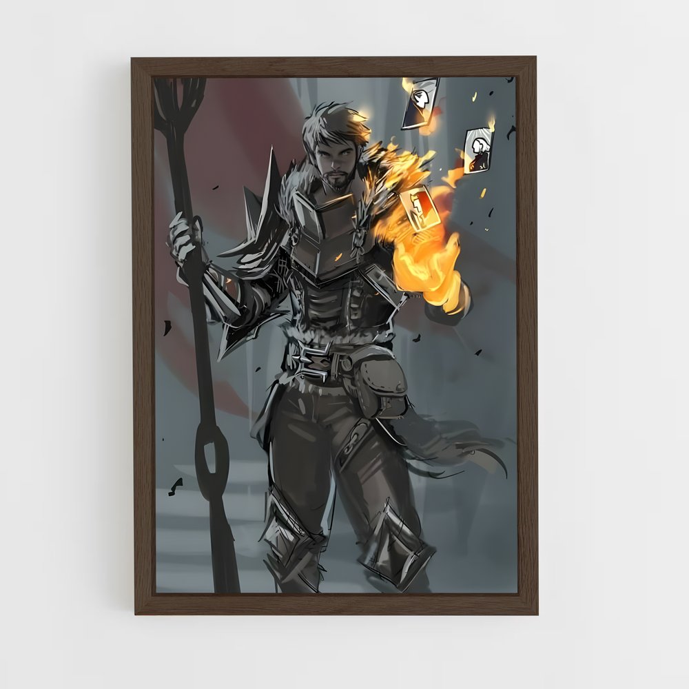 Poster Hawke Héros – affiche Dragon age (vue 5)