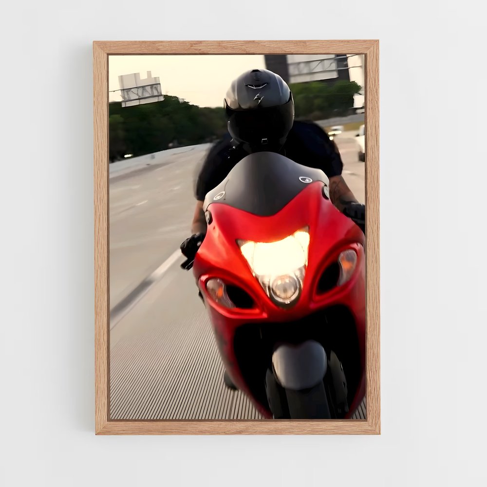 Poster Roues en Flamme (vue 4)