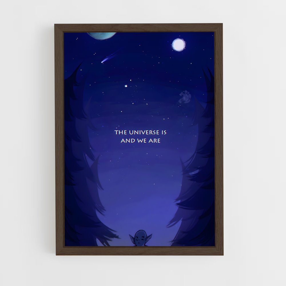 Poster Veilleur Nocturne – affiche Outer wilds (vue 5)