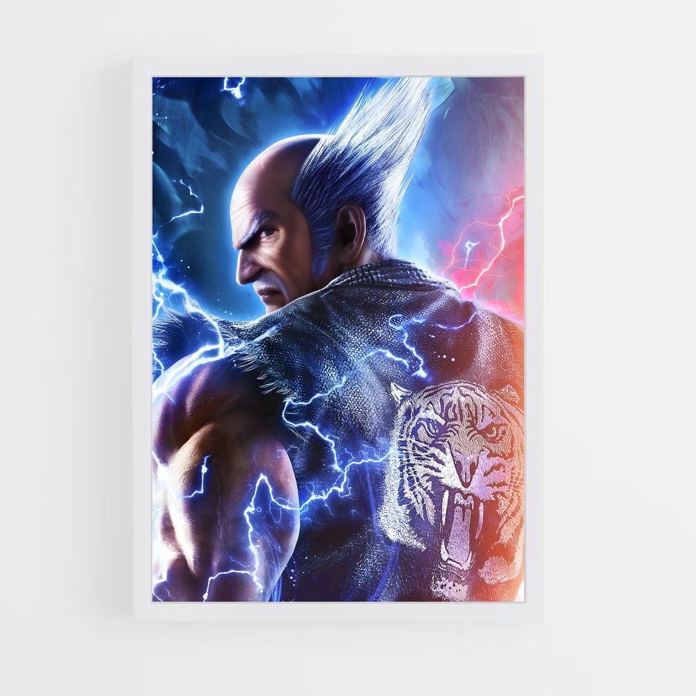 Poster Heihachi: The Legend Returns – affiche Tekken (vue 3)