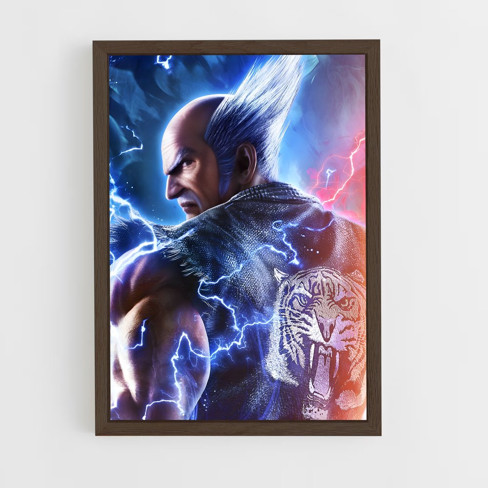 Poster Heihachi: The Legend Returns – affiche Tekken (vue 5)