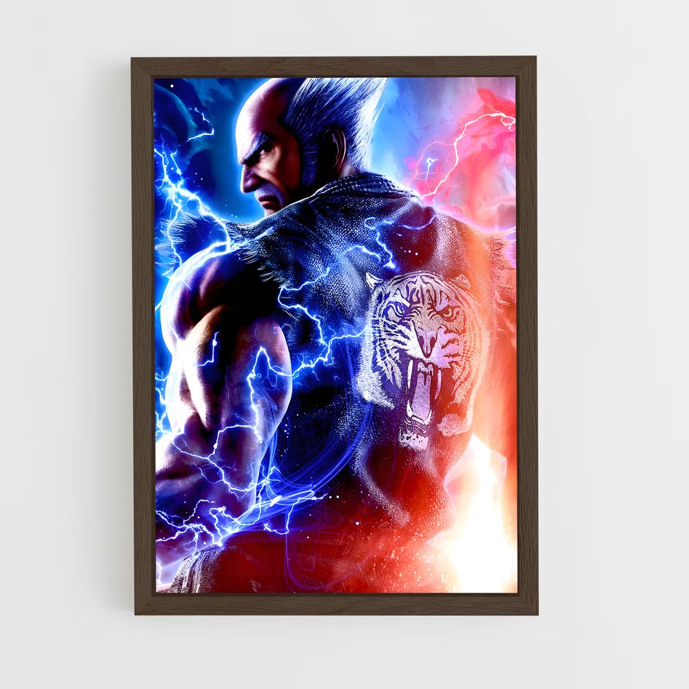 Poster Flashback Dynamique – affiche Tekken (vue 5)