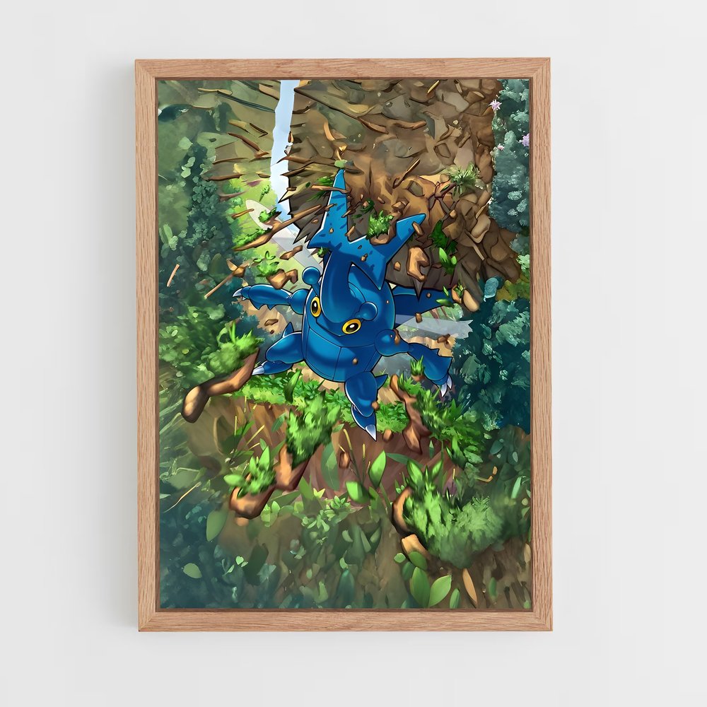 Poster Heracross Mystique – affiche Pokemon (vue 4)