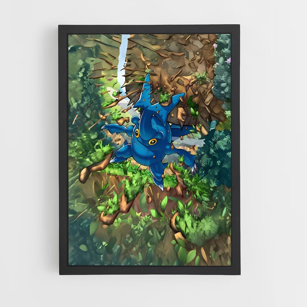 Poster Heracross Mystique – affiche Pokemon (vue 2)
