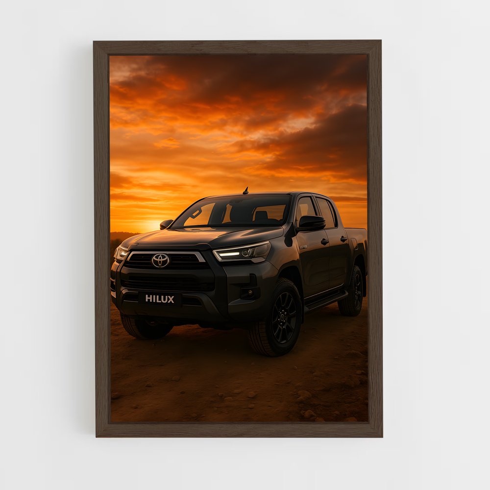 Poster Route des Dunes – affiche Toyota (vue 5)