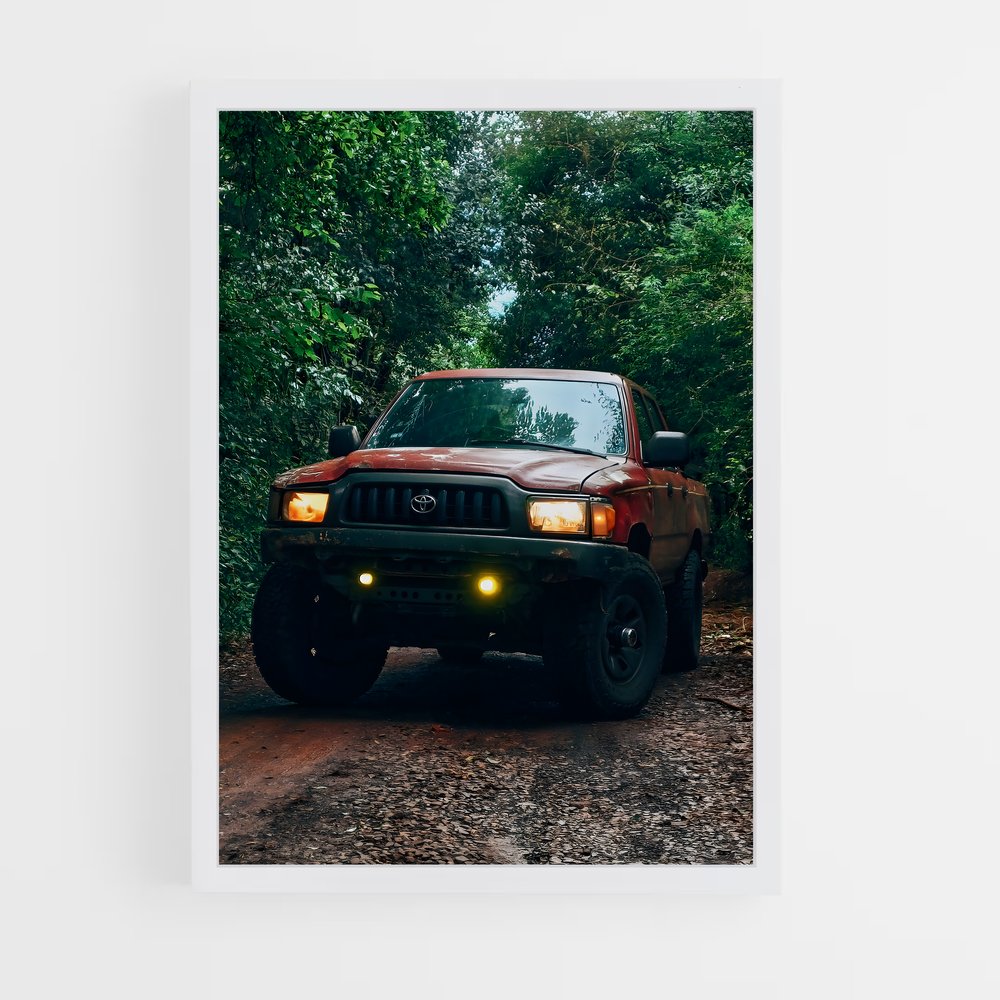 Poster Hilux magnifique – affiche Toyota (vue 3)
