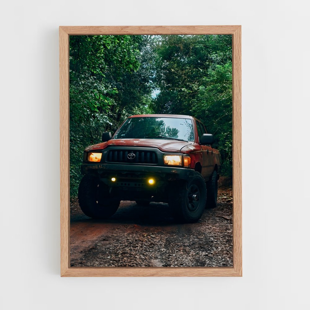Poster Hilux magnifique – affiche Toyota (vue 4)