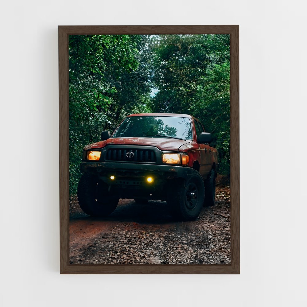 Poster Hilux magnifique – affiche Toyota (vue 5)