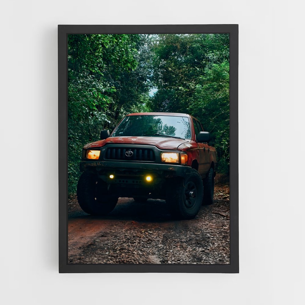 Poster Hilux magnifique – affiche Toyota (vue 2)