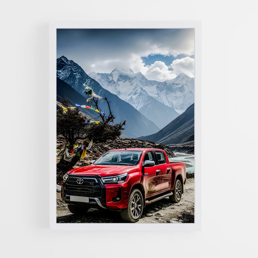 Poster Aventure Rugueuse – affiche Toyota (vue 3)