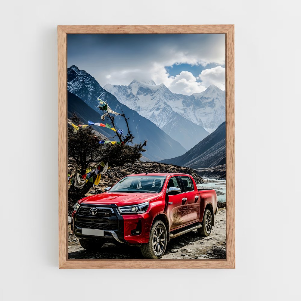 Poster Aventure Rugueuse – affiche Toyota (vue 4)