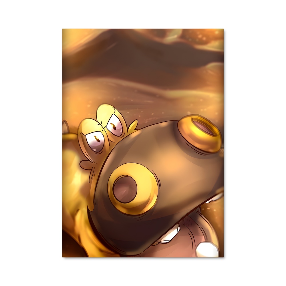 Poster Hippopota-Giggle – affiche Pokemon