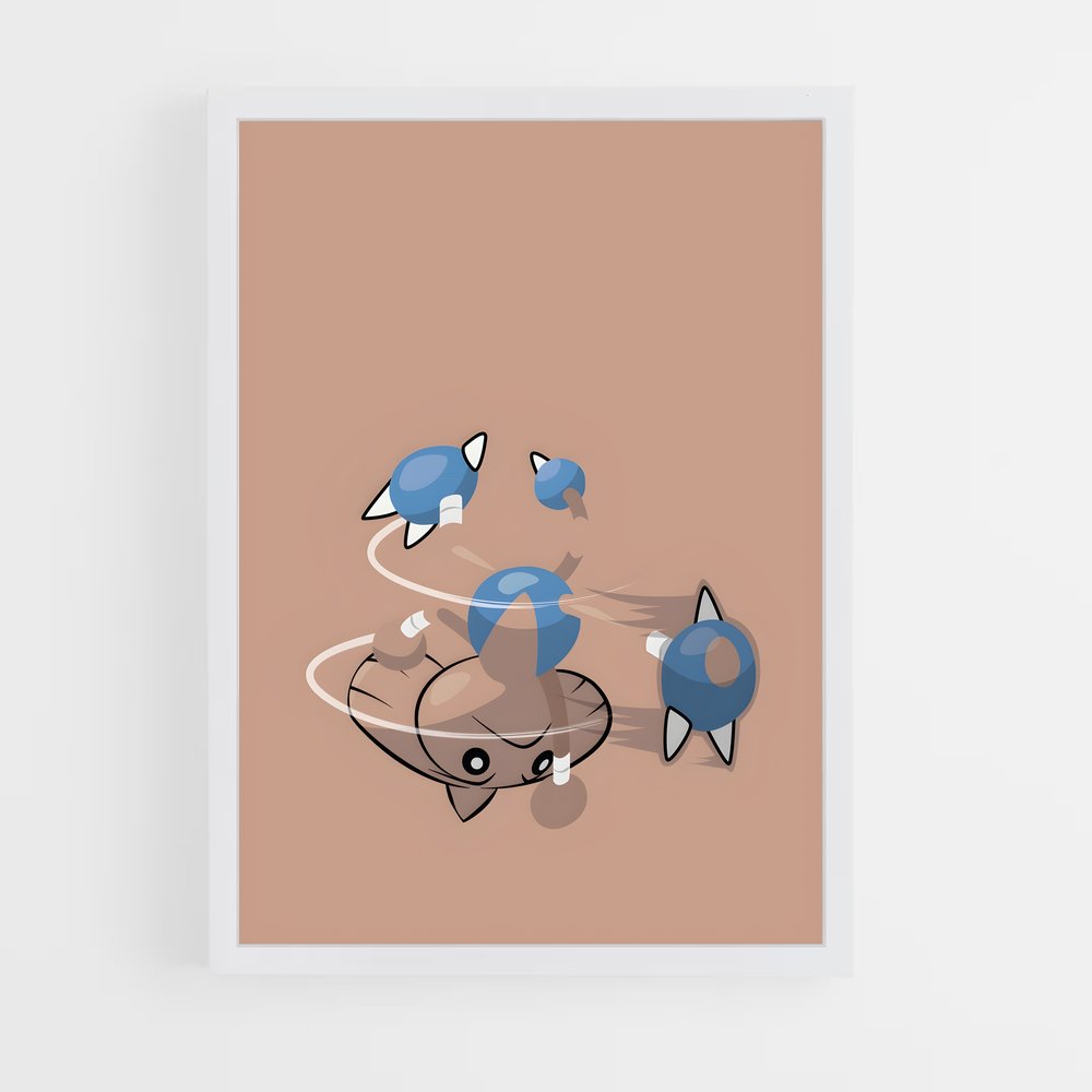 Poster Blueberry Bash – affiche Pokemon (vue 3)
