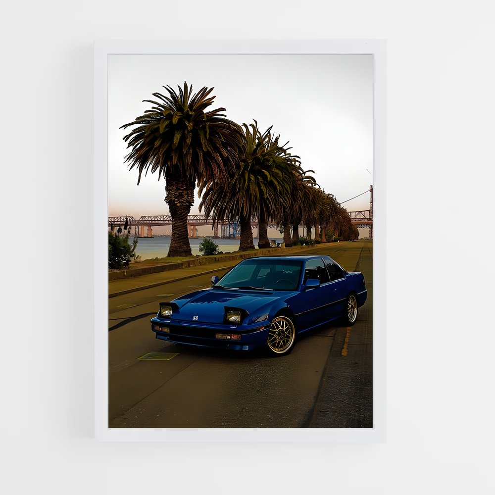 Poster Route Horizon – affiche Honda (vue 3)