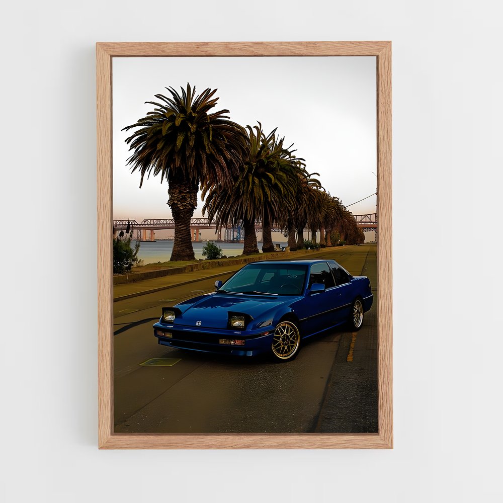 Poster Route Horizon – affiche Honda (vue 4)