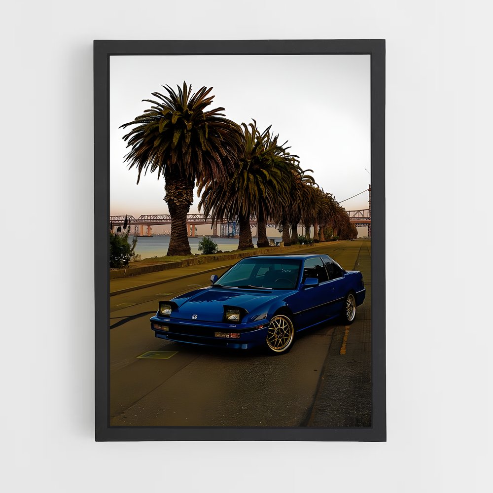Poster Route Horizon – affiche Honda (vue 2)