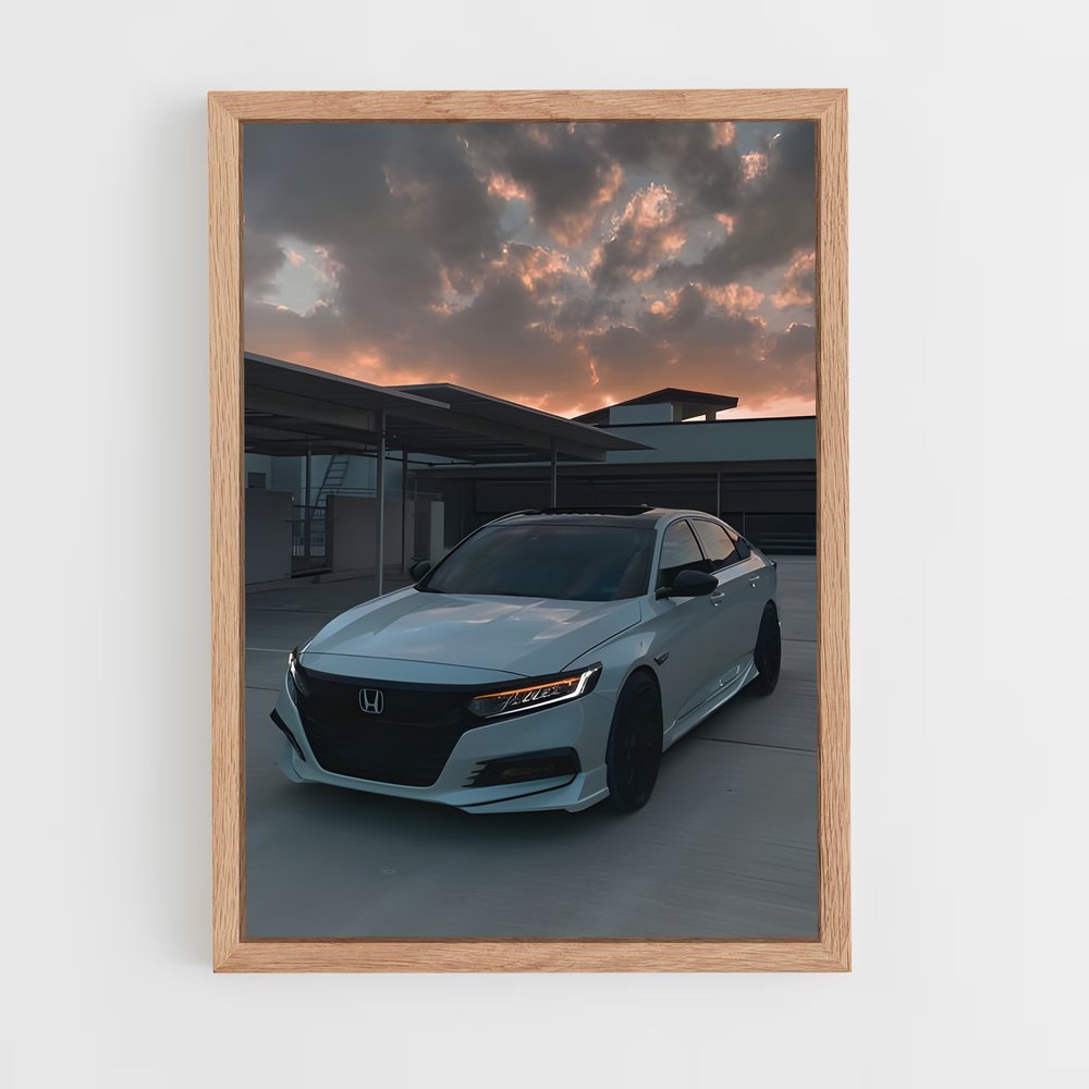Poster Honda Civic 2023 (vue 4)