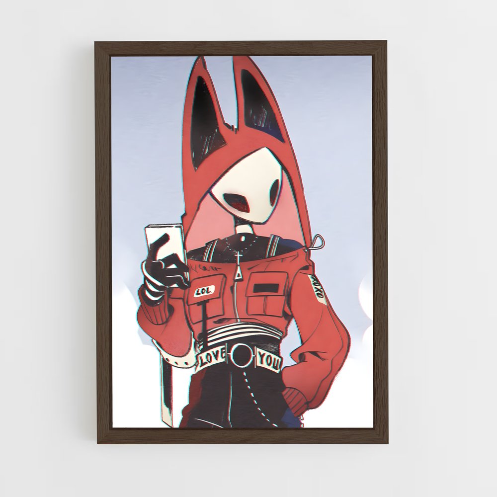 Poster Cartoony Commando – affiche Hollow Knight (vue 5)