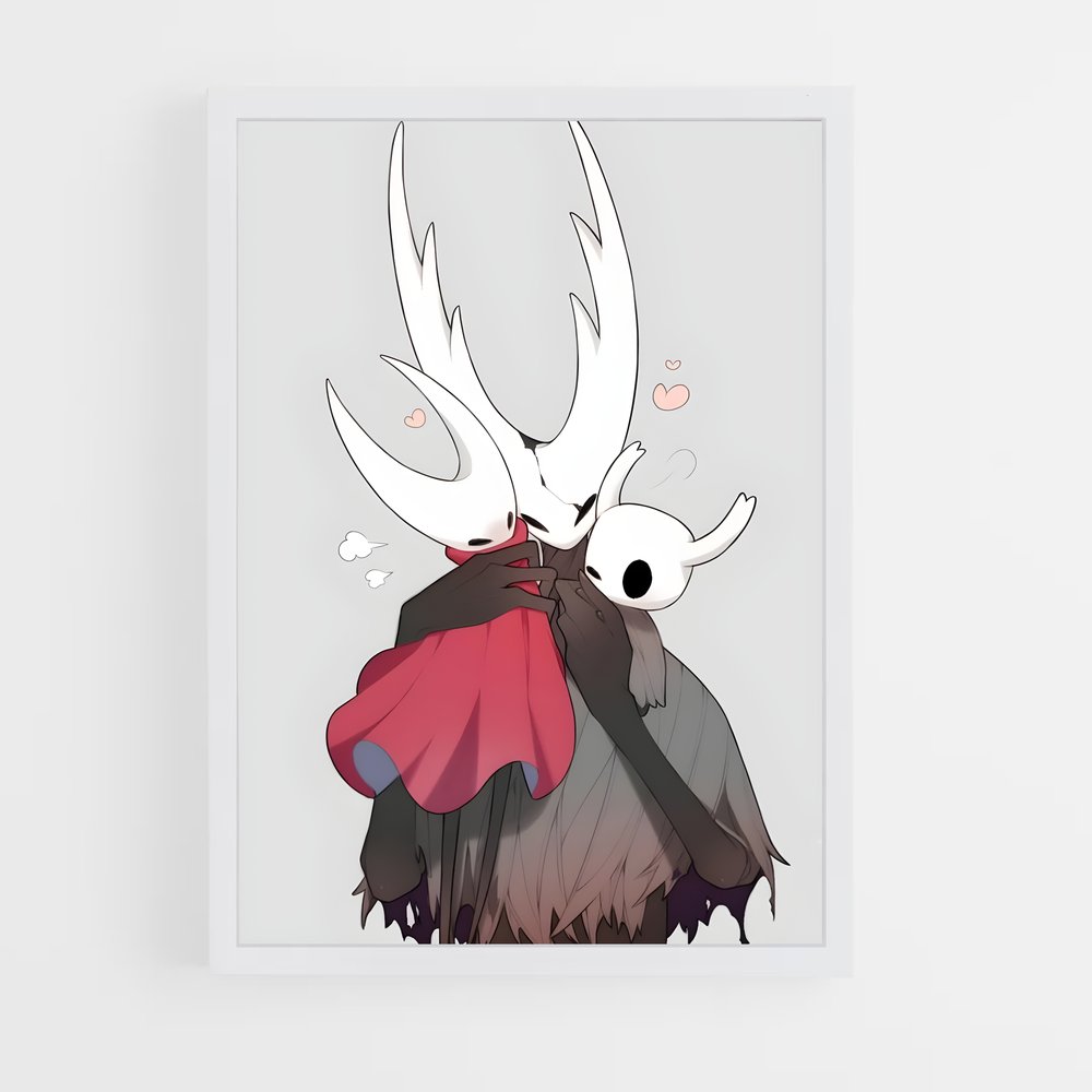 Poster Le Cerf Vaillant – affiche Hollow Knight (vue 3)