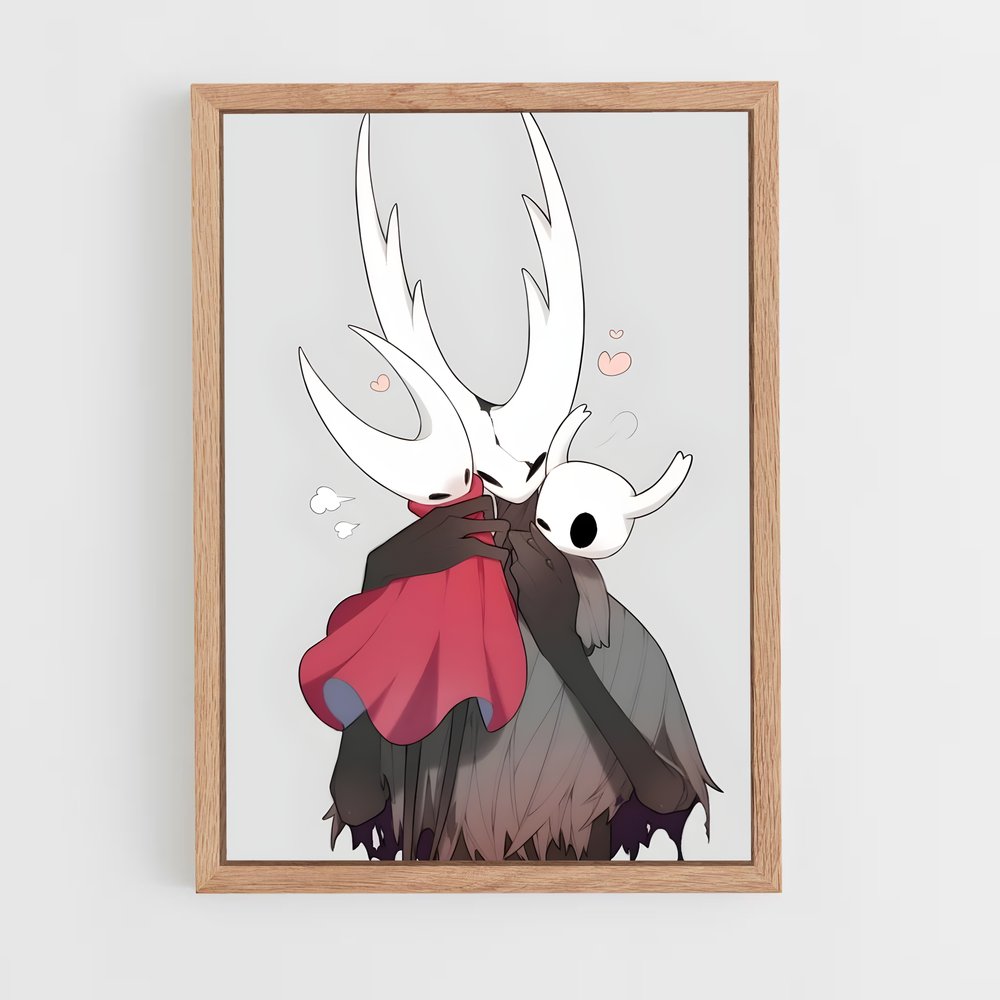 Poster Le Cerf Vaillant – affiche Hollow Knight (vue 4)