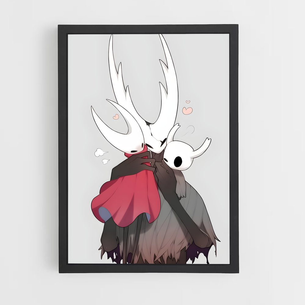 Poster Le Cerf Vaillant – affiche Hollow Knight (vue 2)